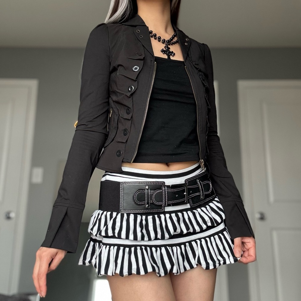 Pixie Rebels Slim Button Up Jacket - image 5